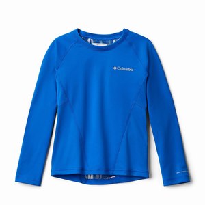 Columbia Baselayer Midweight Crew 2 Pojkar Blå (WGLFY4850)